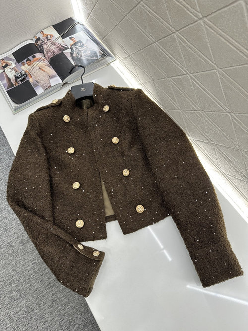 Balmain Customized Woolen Dress & Skort Set with Elegant Details