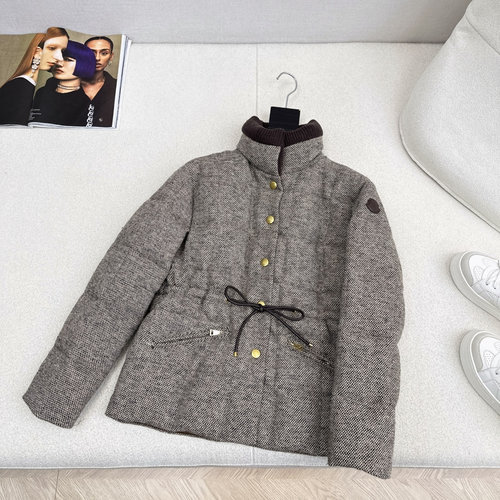 Moncler Stand-up Collar Down Jacket with Imported Pressing and Premium Goose Down