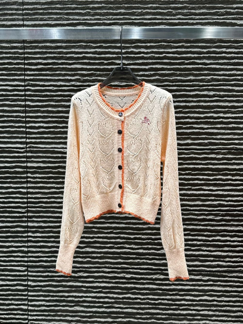 Vivienne Westhood New Hollowed - Out Knit Cardigan