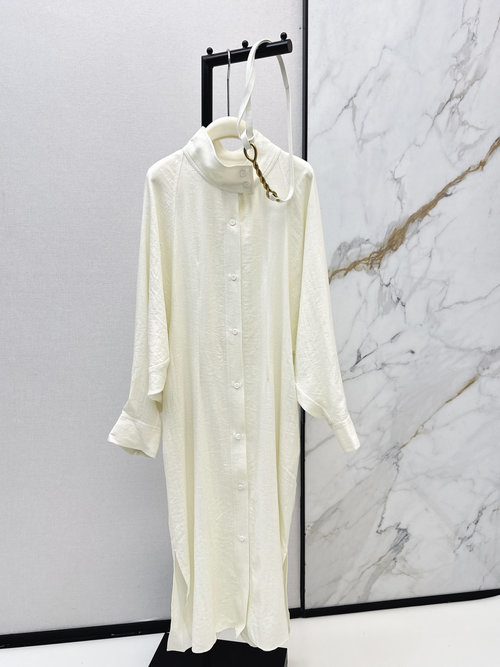 Bottega Veneta Suit-style Dress with Metal Belt for Commuting