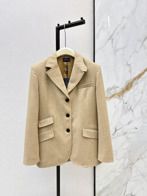 Polo Ralph Lauren Herringbone Single - Breasted Wool Suit with Tailored Fit