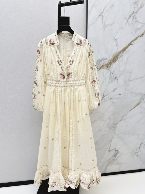 Zimmermann Exclusively Launched Vacation Print Dress