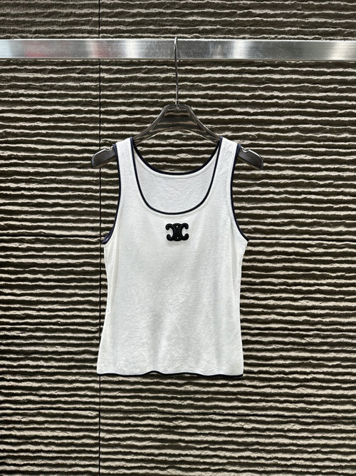 Celine New 3D Arch Knit Vest