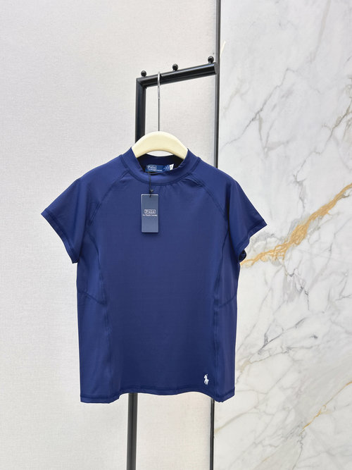 Polo Ralph Lauren Minimalist High - Density T - Shirt with Fine Details