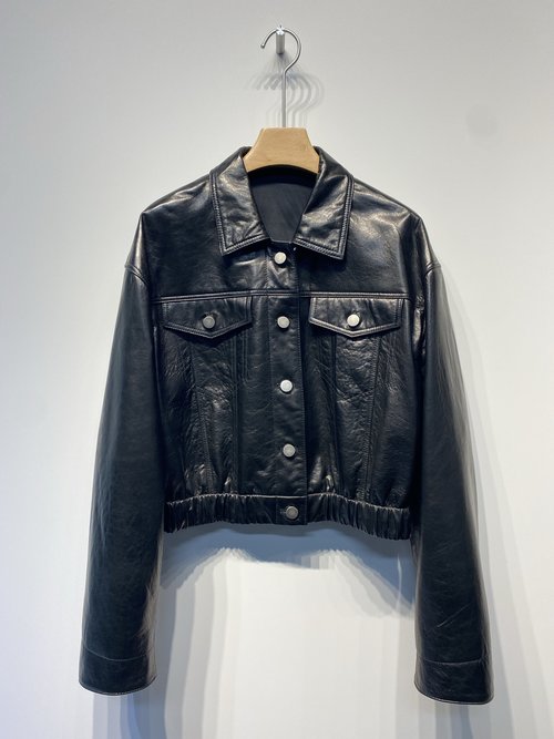 Alexander Wang Leather Jacket in Imported Sheepskin