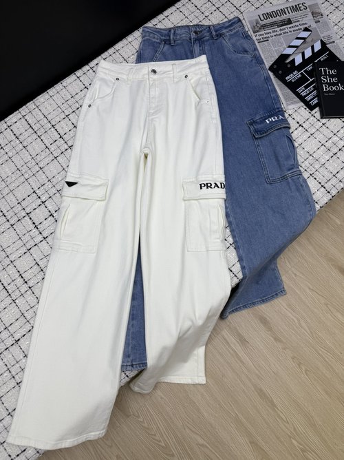 Prada Casual Workwear Style Straight Jeans