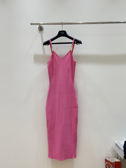 Versace Pin-style Sling Dress, Classic and Opulent, Summer Staple