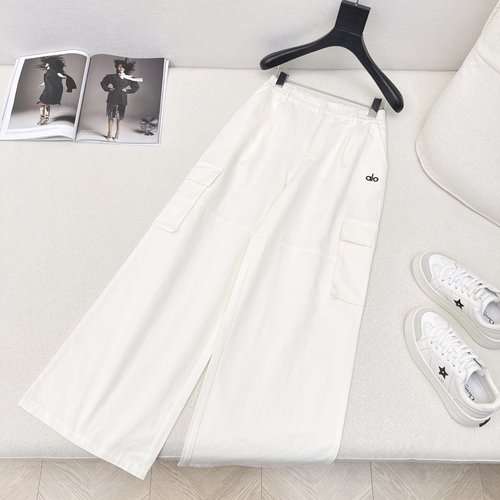 Loewe Casual Embroidered Badge Work Pants