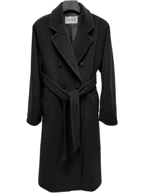 Max Mara Classic Coat with Hanger, Bag, and Dust Cover
