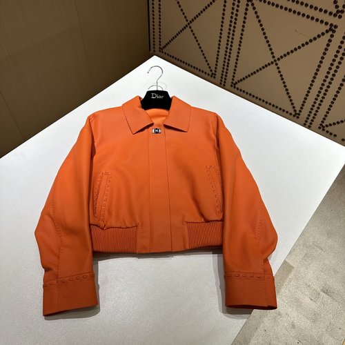 Dior Premium Leather Accessory with Durable Oil-Edged Rope Stitching