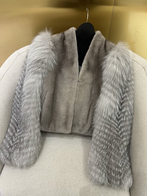 Dior Nordic Fox Fur Paired with Premium Imported Mink