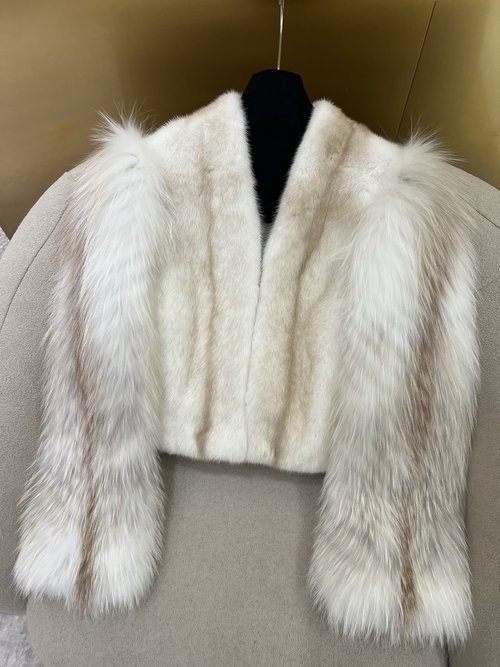 Dior Nordic Fox Fur Paired with Premium Imported Mink