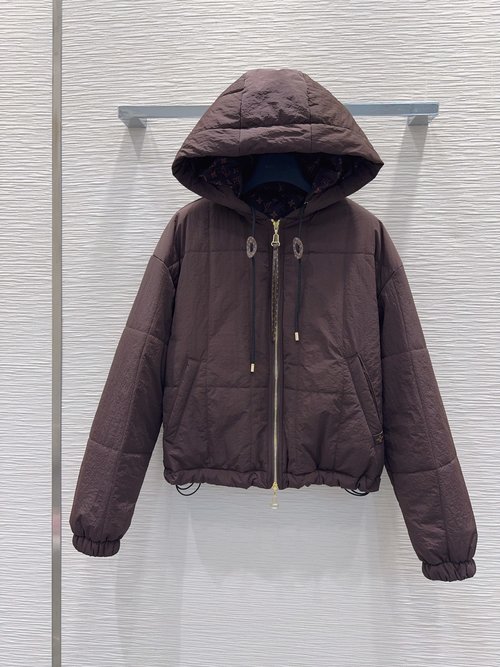 Louis Vuitton Fashionable Imported Fabric Padded Jacket