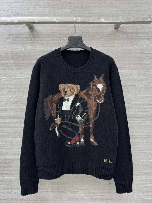 Loro Piana Exclusive First Release: American Style Knit Top with Embroidery