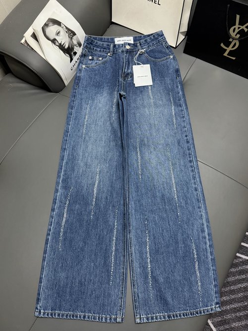 Polo Ralph Lauren Sparkling Rhinestone Straight-Leg Jeans, Soft and Elegant