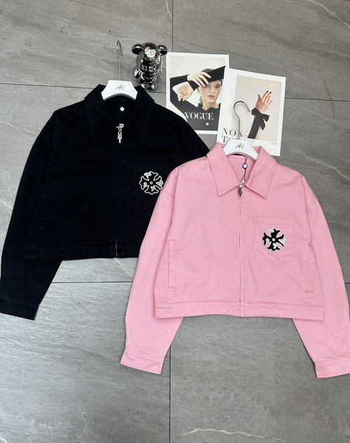 Chanel Crafted Denim Jacket in Stylish Colors