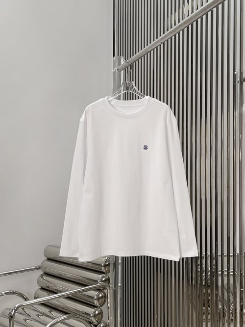 Celine Collection: Arch Embroidered Long-sleeved T-shirt