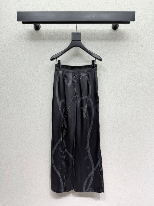 Hermes Hermes Series Stylish & Skin-Friendly Silk Trousers