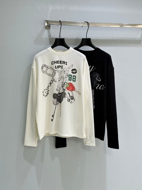 Chanel Blouse with Unique Print and Cheerful Elements