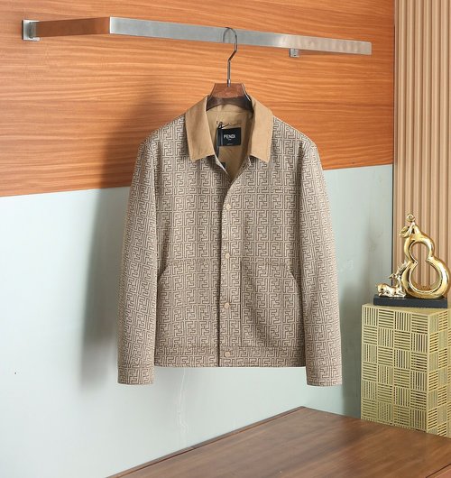 Fendi Returnable Daily Print Jacket