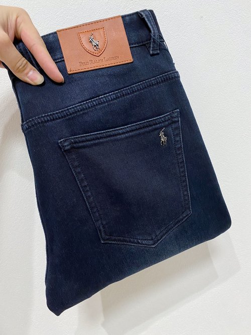 Loewe Original Design Jeans with Logo Details
