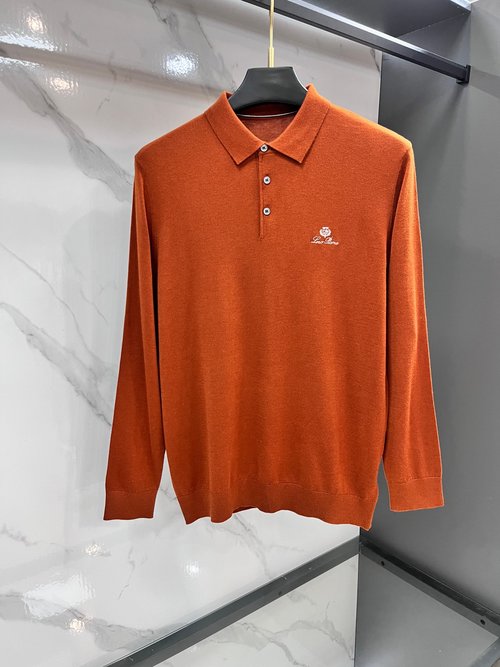 Loro Piana Uniquely Designed Imported Knitted Sweater