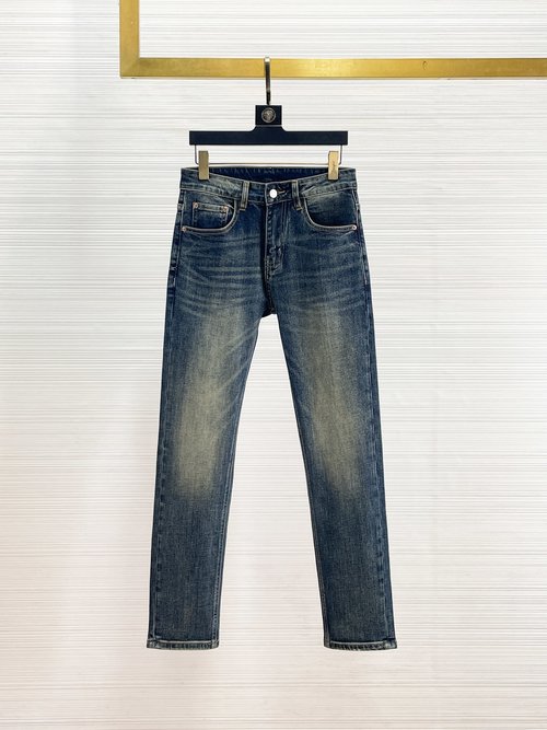 Chrome Hearts High-elasticity Washable Jeans with Premium Details