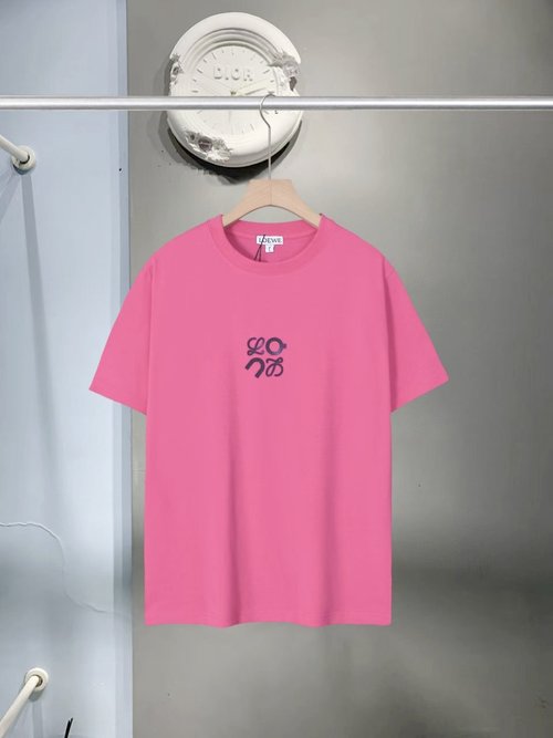 Loewe New LOGO Thick Press T-Shirt, Non-shrinking