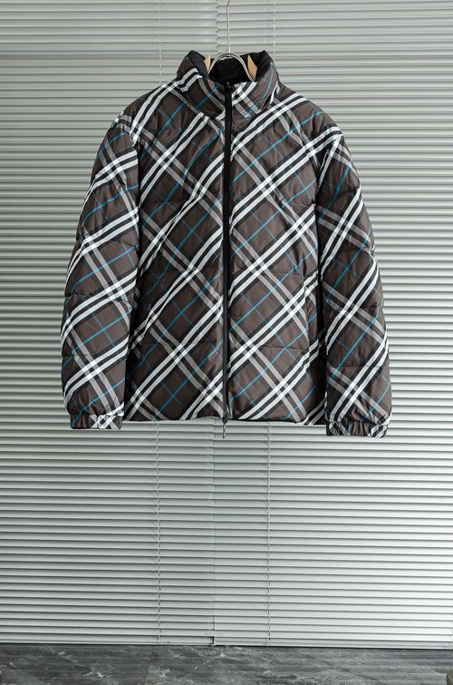 Burberry Double-Sided Checked Down Jacket