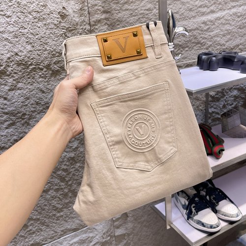 Versace Premium Jeans with High - Elastic & Breathable Fabric