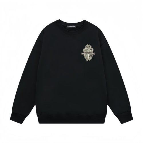 Chrome Hearts Cotton Round Neck Sweatshirt, Soft & Breathable