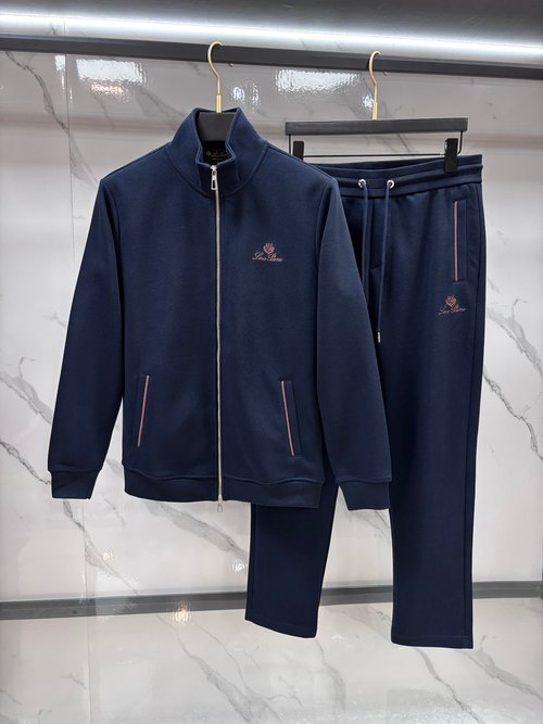 Loro Piana Breathable Sporty Suit Eligible for Post - holiday Return