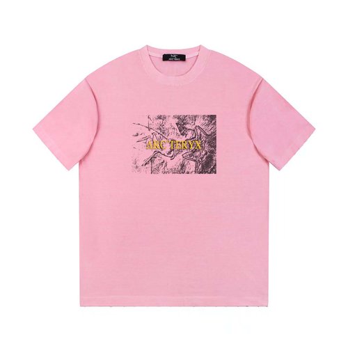 ArcTeryx Cotton Vintage Round Neck Short Sleeve T-Shirt