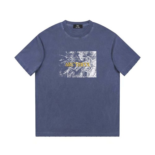 ArcTeryx Cotton Vintage Round Neck Short Sleeve T-Shirt