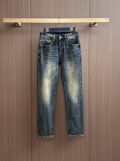 Chrome Hearts High-Elasticity Breathable Casual Jeans