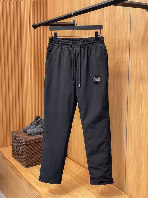 Gucci Thickened Warm Down Pants for Outdoor Use