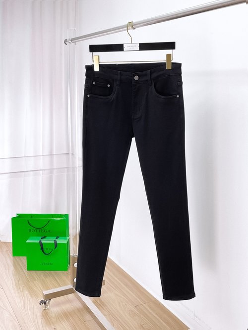 Loewe Premium Imported Stretch Denim Jeans with Brand Details