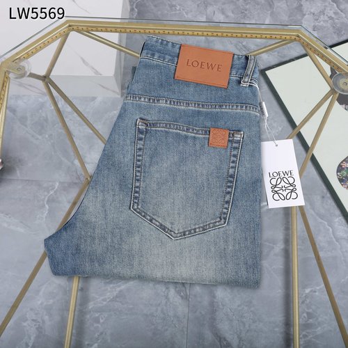 Loewe Business Jeans for Slim and Straight Look