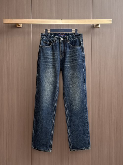 Louis Vuitton High - Quality Original Design Washed Jeans