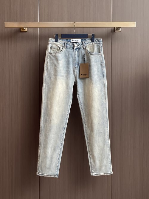 Burberry High-Quality Original Development-Washed Jeans