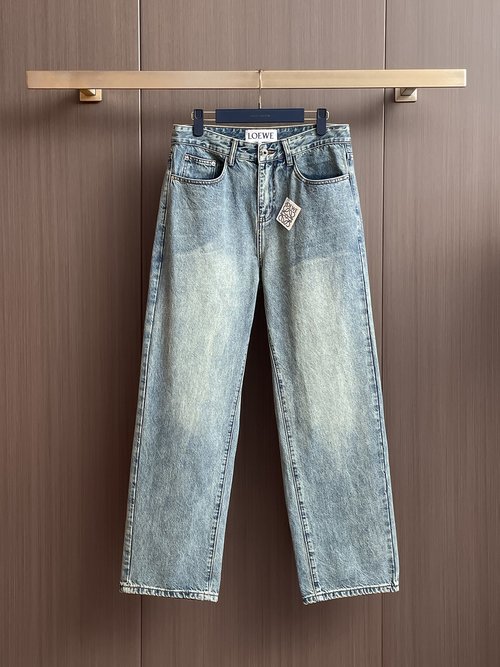 Loewe Washable Embroidered Original Design Jeans