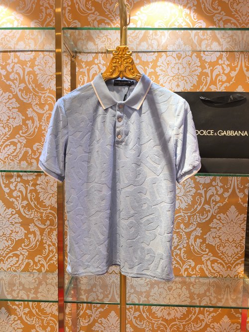 Loewe Breathable Knit Polo with Letter Jacquard