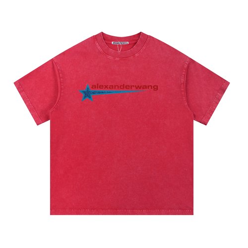 Alexander Wang Washed Pure Cotton Short-Sleeve T-Shirt