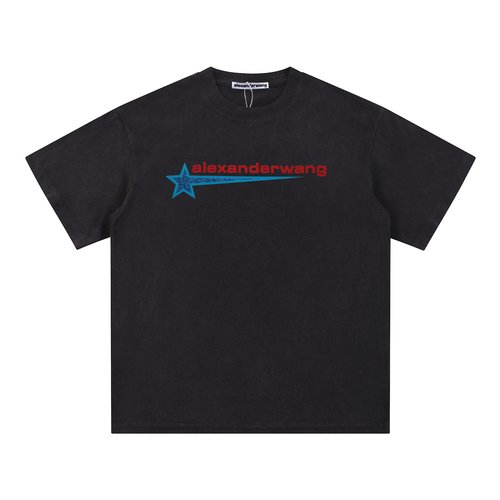 Alexander Wang Washed Pure Cotton Short-Sleeve T-Shirt