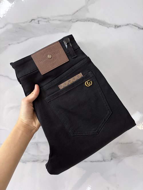 Gucci Premium Denim Jeans with Fine Craftsmanship