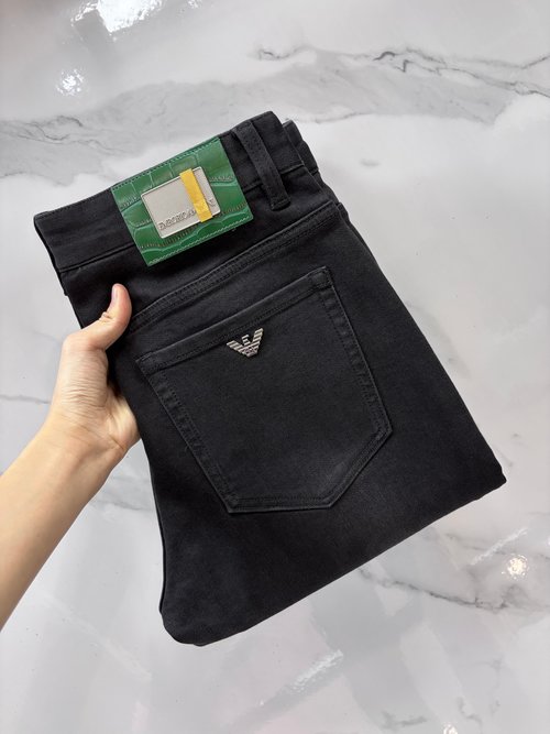 Armani Premium Denim Jeans with Fine Craftsmanship