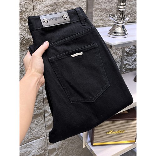 Chrome Hearts High-Elastic Jeans with Excellent Comfort