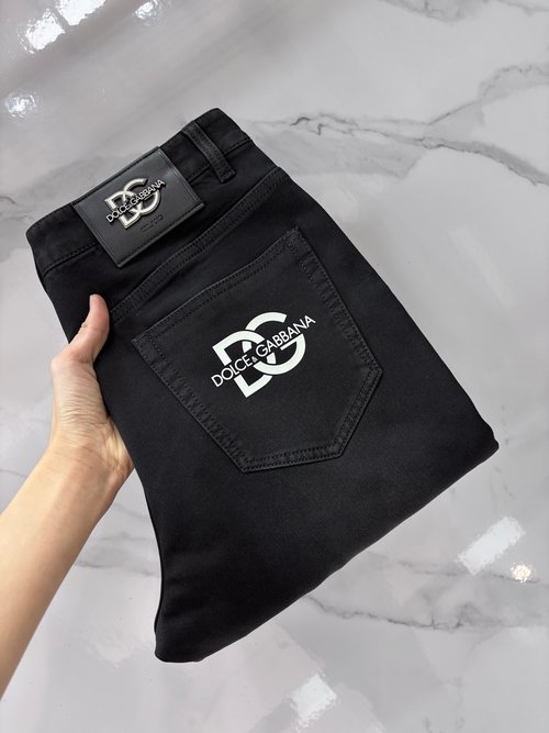 Dolce & Gabbana Premium Custom Jeans with Imported Fabric