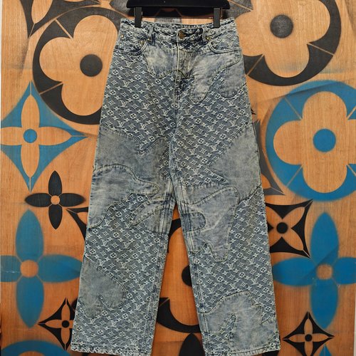 Louis Vuitton MONOGRAM Jacquard Denim Truck Jacket