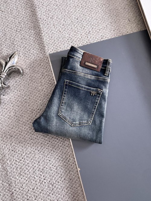 Tom Ford High-Elasticity Breathable Denim Jeans